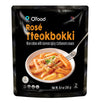 C OFood Rose Spicy Carbonara Tteokbokki, Gluten-Free Korean Rice Cakes, Authentic Spicy Korean Street Food Snack, Ready to Eat,