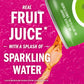 IZZE Sparkling Juice Beverage Blend, Apple, No Sugar Added, 8.4 FL OZ, 6 Cans