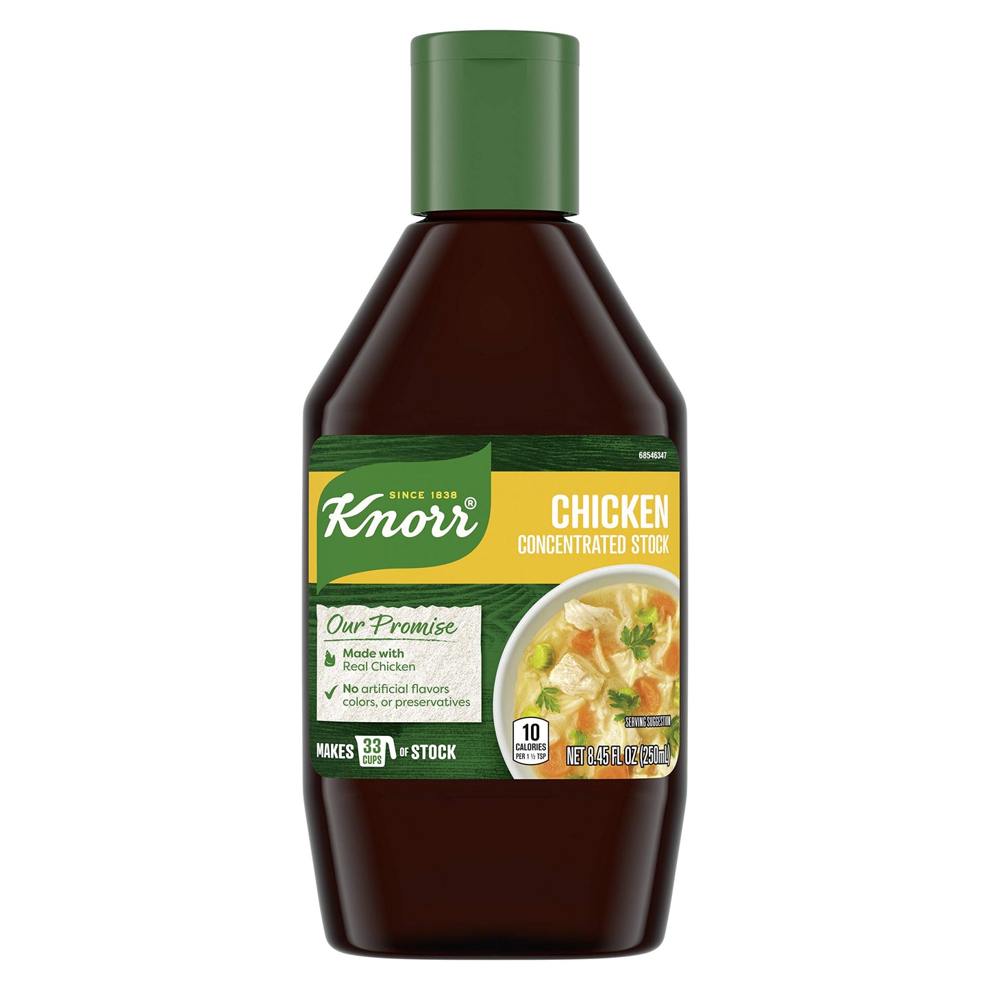 Knorr Concentrated Chicken Stock, Gluten Free, No Artificial Flavors, 8.45 fl oz