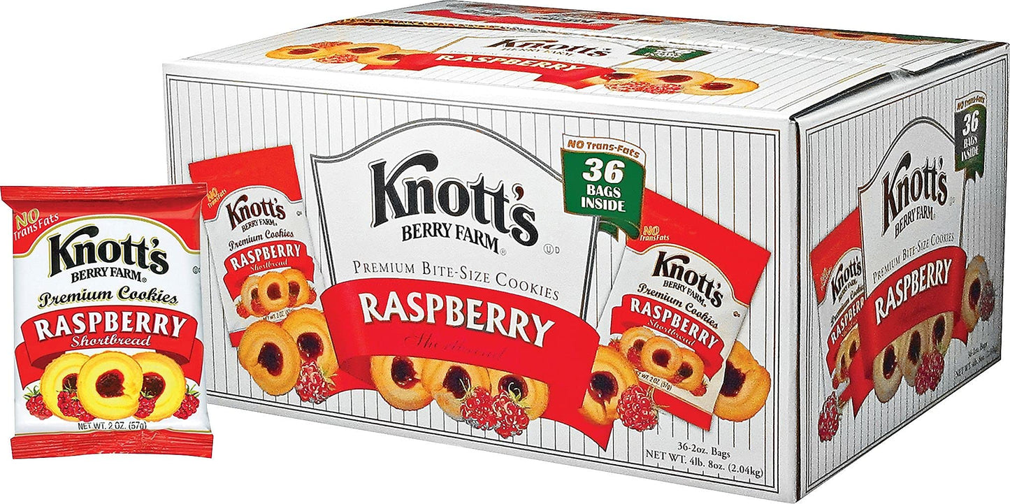 KITMOUS Premium Berry Jam Shortbread Cookies, 2 oz Pack, Model TS0417-A700ML-M1345, 36/Carton
