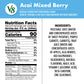 V8 Acai Mixed Berry 100% Fruit and Vegetable Juice, 46 fl oz Bottle (Pack of 2)