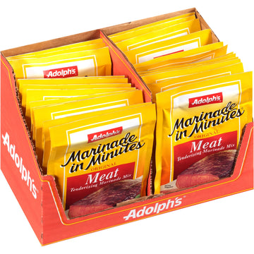 Adolph'S Marinade In Minutes Original Meat Tenderizing Marinade, 1 Oz (Pack Of 24)