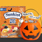 Sunkist Halloween Fruit Snacks Variety Pack - 80 Count (64 oz) Individually Wrapped Candy, Halal, Peanut-Free, Fat-Free Bulk Mix