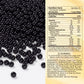 Bayep Edible Pearls For Cake Decorating 7Mm Black Sprinkles For Cookies, Baking, Ice Cream, Cupcake Topper Pearl Sprinkles Perfe