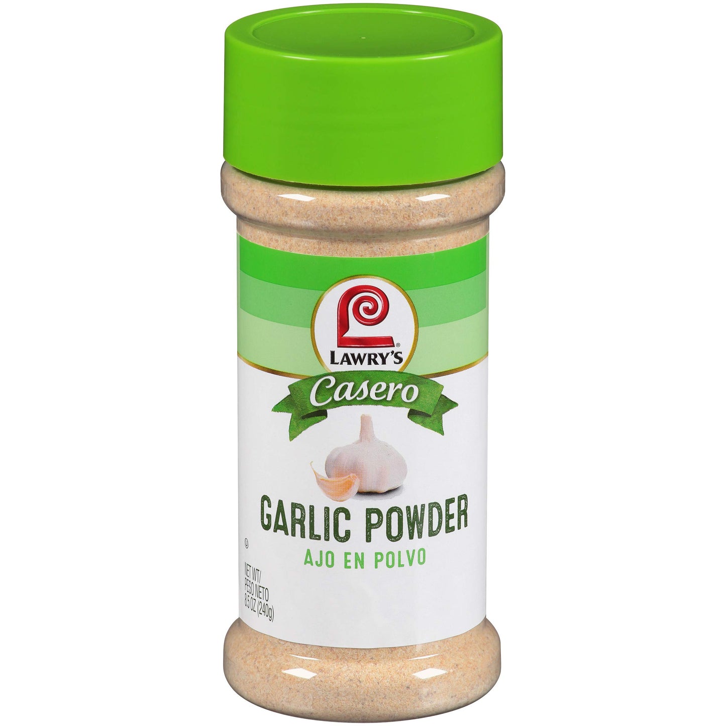 Lawrys Casero Garlic Powder, 8.5 oz