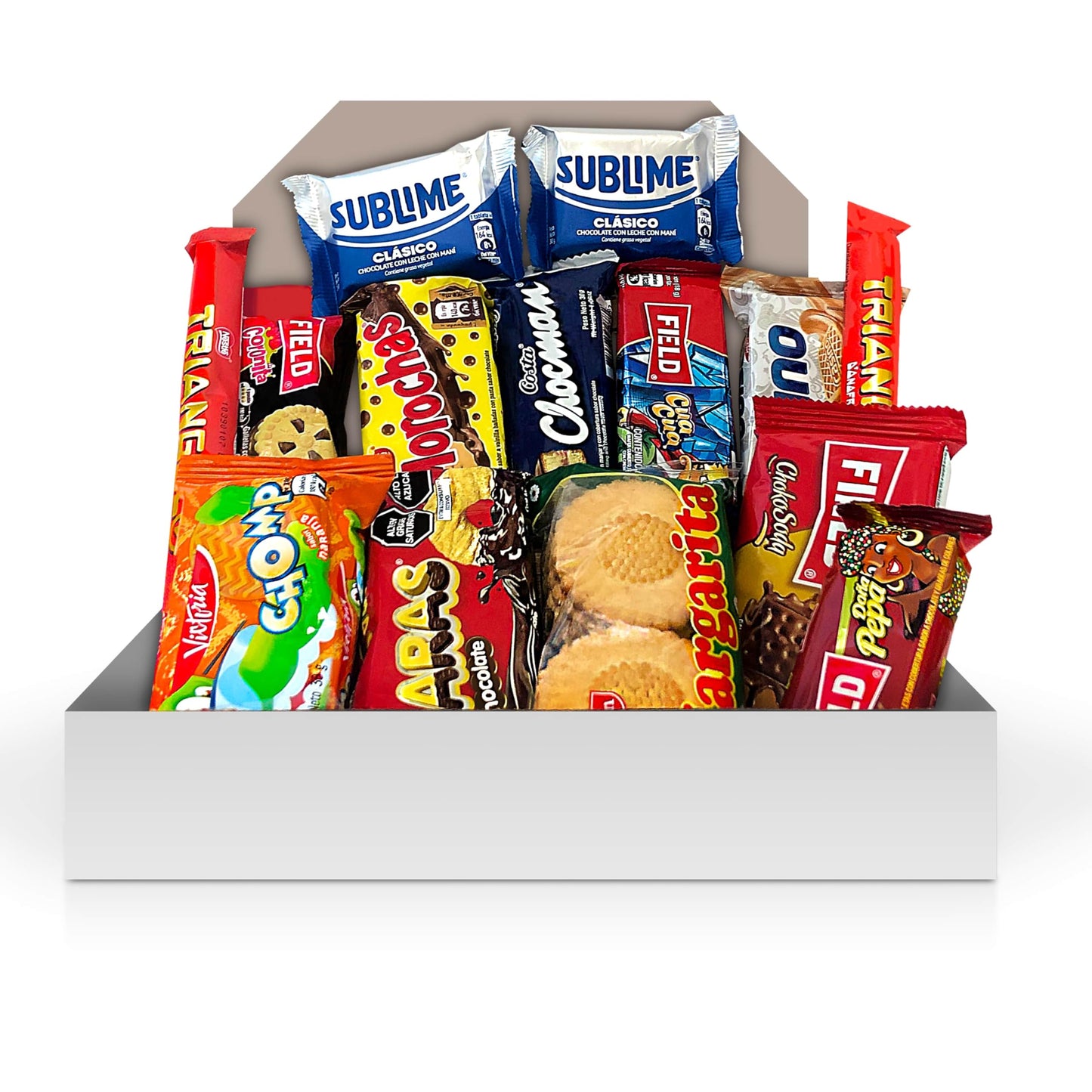 Caja de Galletas Peruanas y Chocolates Peruanos Doa Pepa y mas | Peruvian cookies and chocolates 12 Assorted Treats Box
