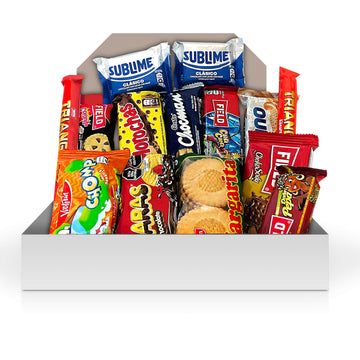 Caja de Galletas Peruanas y Chocolates Peruanos Doa Pepa y mas | Peruvian cookies and chocolates 12 Assorted Treats Box