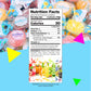 Bonelle Italian Sugar-Free Fruit Jelly Candy  Individually Wrapped (1 Pound Bag - Approx. 110 Count)