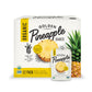 Golden Farms Pineapple Pouches, Single Ingredient Healthy Snacks (Pack Of 12), 100% Pure Fruit, No Added Sugar, Vegan, Gluten-Fr
