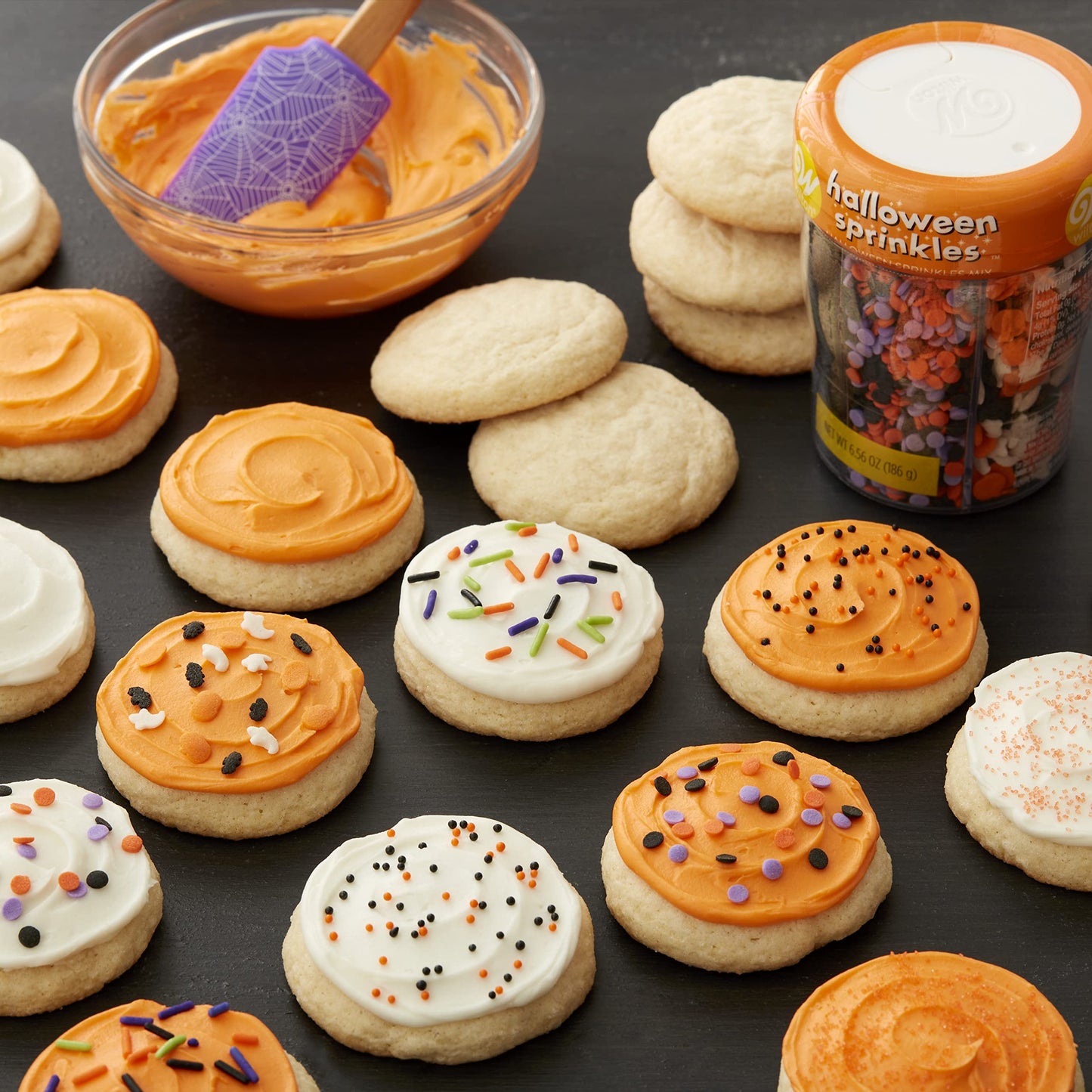 Food Items Sprinkle Mix, Halloween, 6 Cell