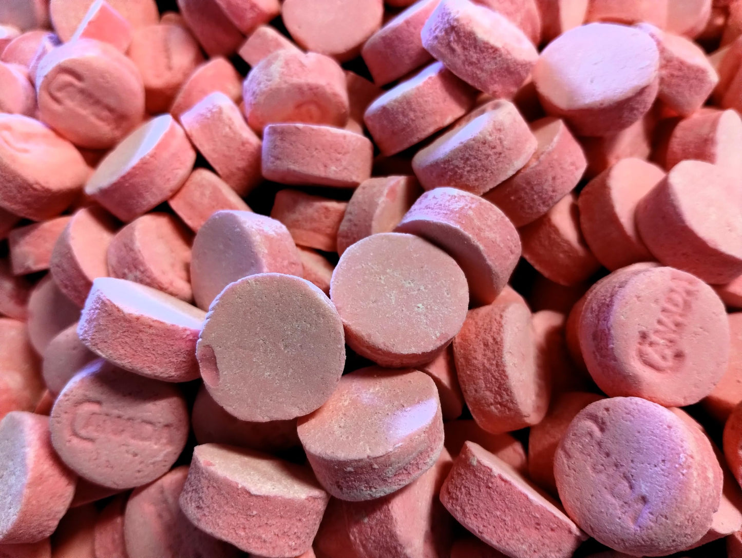 Pink Wintergreen Mints - 2 lbs of Crunchy Minty After Dinner Treats Smooth Creamy Candy