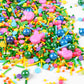 Edible Easter Sprinkles for Cake Decorating, Edible Rabbit Sprinkles, Round Sprinkles, Pearl Sprinkles, and Jimmy Sprinkles for