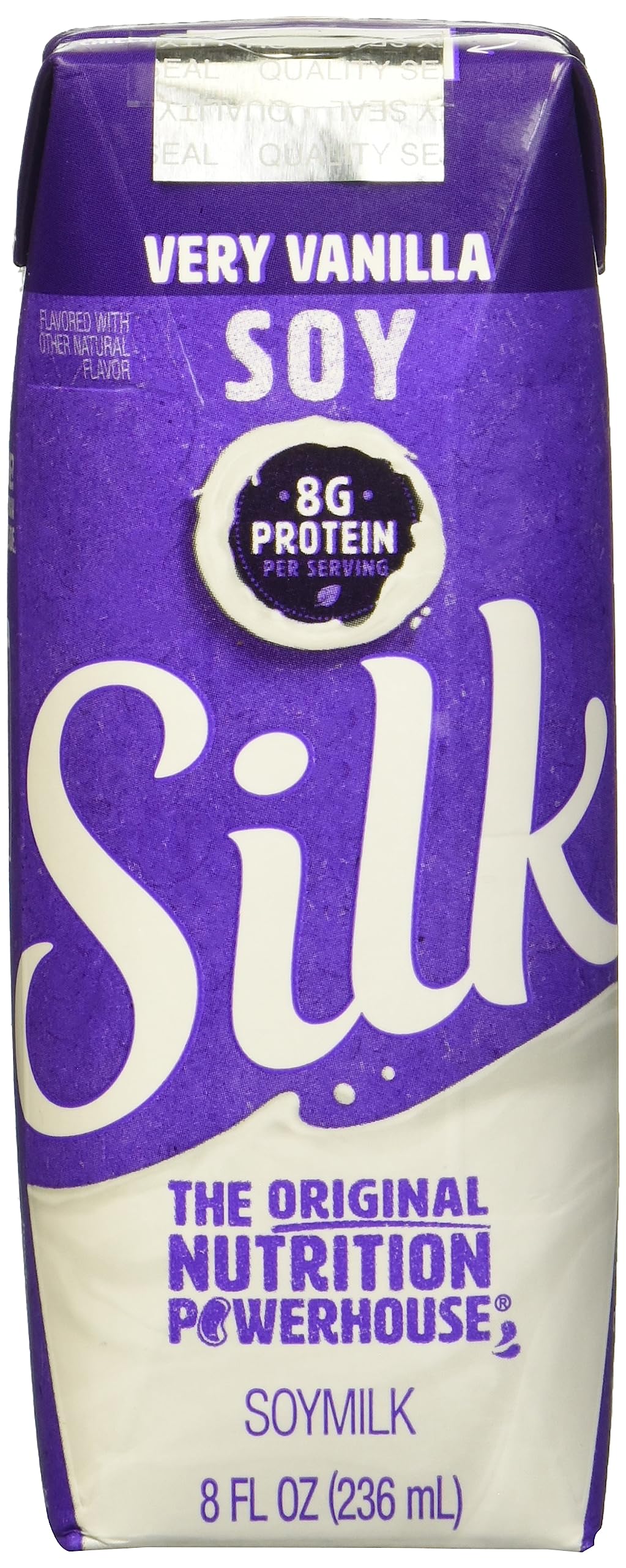 Silk Very Vanilla Soy Milk, 6 - 8 fl Oz