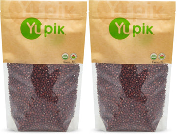 Yupik Organic Adzuki Beans, 2.2 lb (Pack of 2)