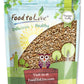 Food to Live - Dry Roasted Sunflower Seed Kernels with Himalayan Salt, 2 Pounds - Oven Roasted Lightly Salted, No Shell, Vegan, 