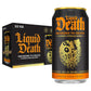Liquid Death Orange-Flavored Sparkling Water, 12oz Cans, Low Sugar, 12-Pack