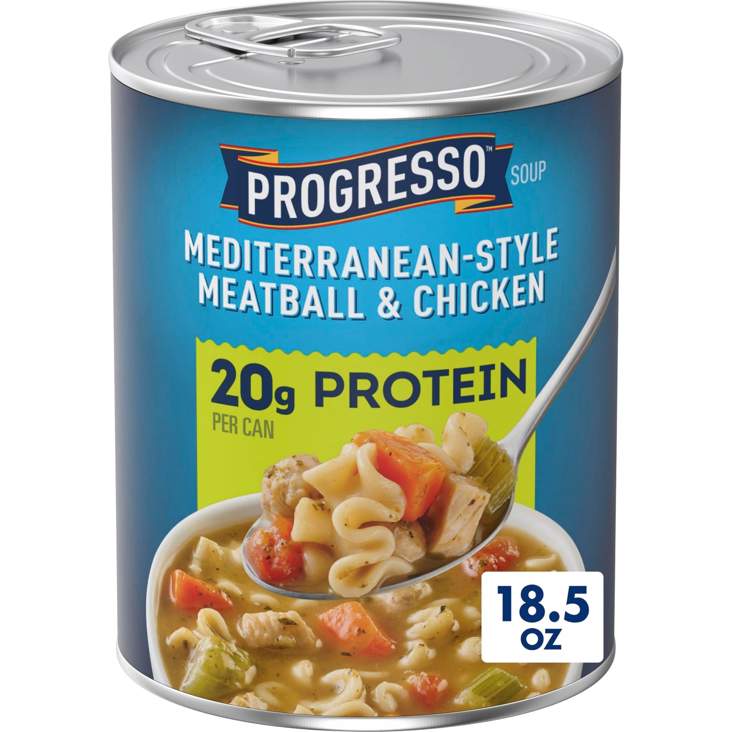 Progresso Mediterranean-Style Meatball and Chicken Soup, 18.5 oz Canned Soup