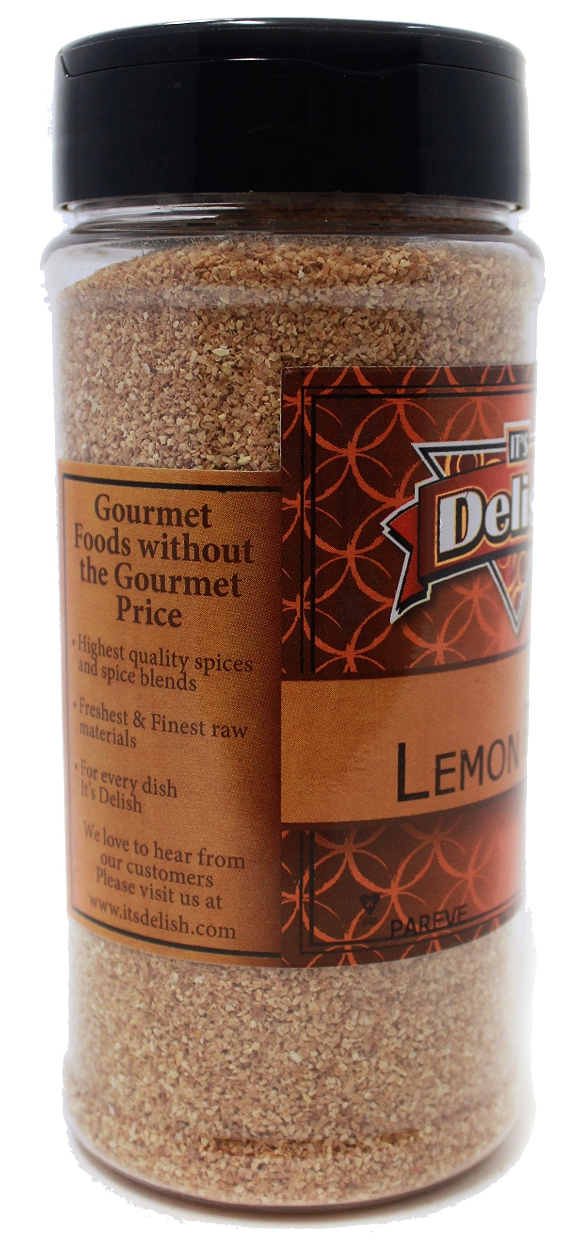 Its Delish Granulated Lemon Peel, 8 Ounce