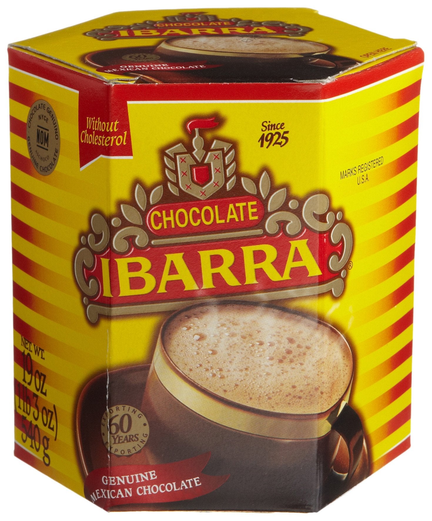 Ibarra Mexican Chocolate, 19-Ounce Boxes (Pack Of 6)