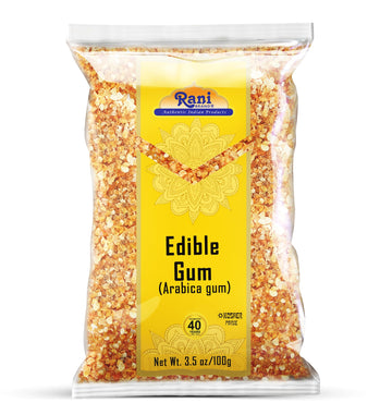 Rani Edible Gum Whole (Arabica Gum) 35Oz (100G) All Natural, Salt-Free Vegan No Colors Gluten Friendly Non-Gmo Indian Origin
