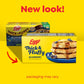 Eggo Thick and Fluffy Frozen Waffles, Frozen Breakfast, Breakfast Food, Blueberry, 11.6oz Box (6 Waffles)
