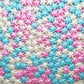 Se Si&Moos Blue White And Pink Sprinkles Edible Stars For Cake Decorating Edible Pink Stars White Star Sprinkles Large Cupcake E