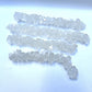 SweetGlob Old Fashioned Rock Candy Crystals on Strings (Clear White, 3 Pound)