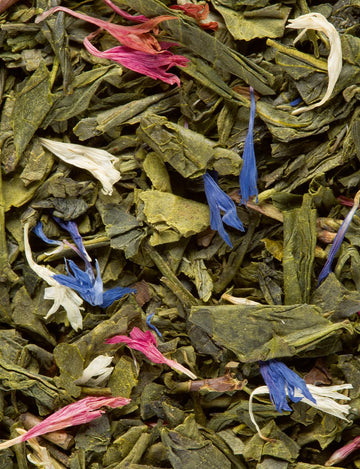 Dammann Freres Loose Leaf, L'Riental, Premium Gourmet French Green Tea, Blend Passionfruit, Peach, Strawberry Flavors, 3.52 Ounc
