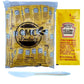 Gift Set - Yellow Mustard Packets 100 Count (5.6g Each) with Spreader in Resealable Slide Seal Bag by CMC Products (100 Packets,