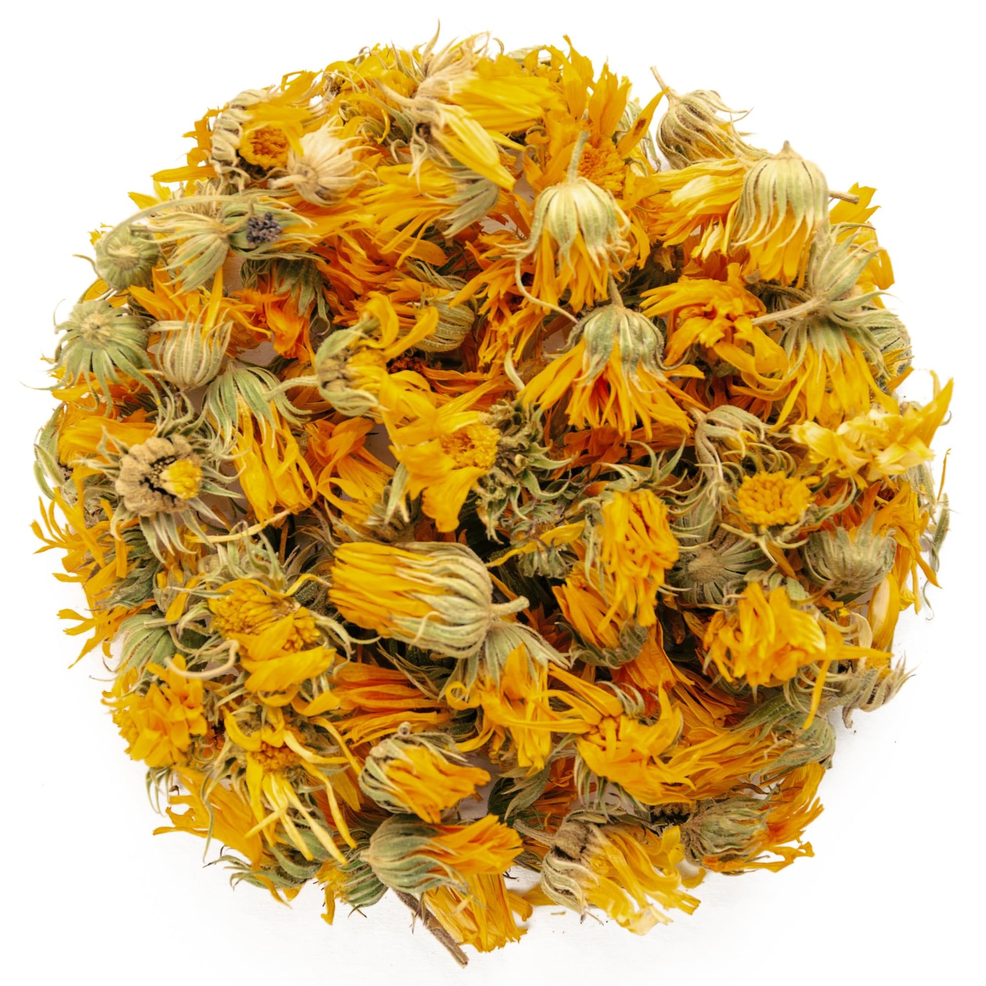 MagJo Naturals Calendula Flower Loose Leaf Tea 1 Pound Bag Orange Marigold Flowers