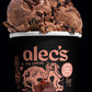 Alecs Triple Chocolate Blackout Cookie Organic Ice Cream