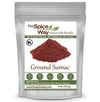 The Spice Way - Pure 100% Ground Sumac Spice, No Salt, No Gmo, No Irradiation, Sumac Seasoning Powder 4 Oz (Resealable Bag) (Sum