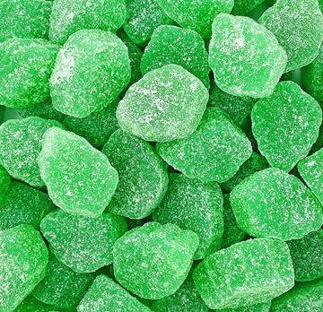 Sweetgourmet Candy Spearmint Leaves | Green Jelly Spearmint Bulk Candy | 4 Pounds