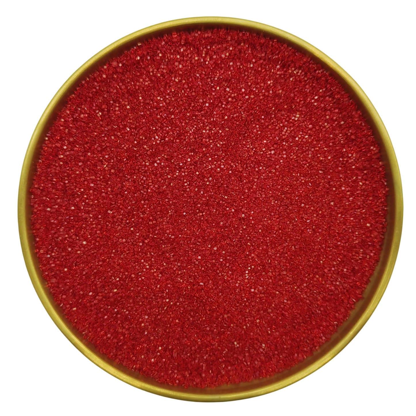 Edible Sanding Sugar Sprinkles For Cookie Decorating, Sugar Sprinkle Mix For Celebration Cakes, Cupcakes, Cookies, 3Oz (Red)