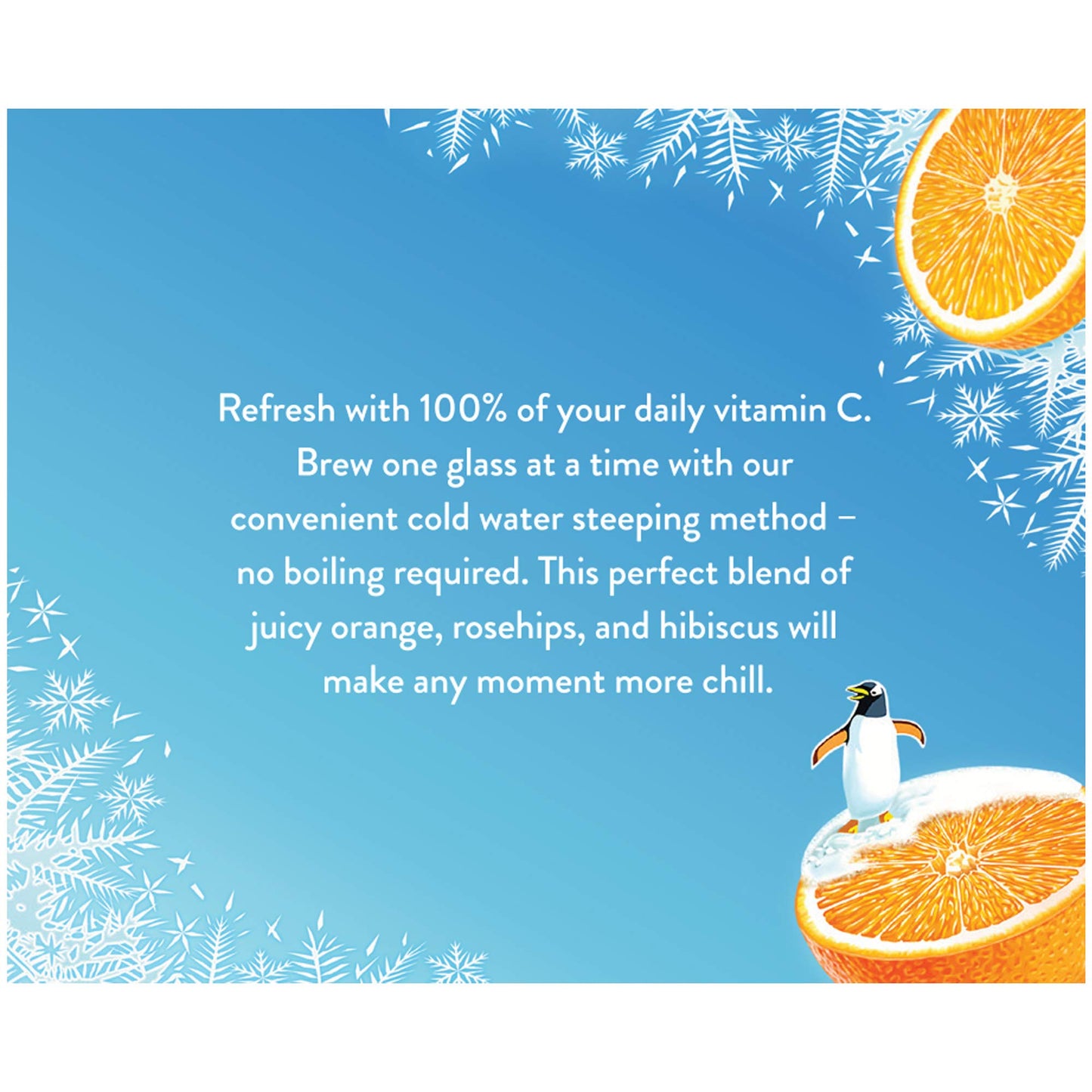 Celestial Seasonings Cold Brew Iced Tea, Citrus Sunrise, Caffeine Free, 18 Count, Pack of 6