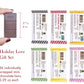 Chuao Chocolatier Holiday Love Gift Box Mini Bars | Gourmet Assorted Dark & Milk Mini Seasonal Chocolate Bars | 35 Pack (0.39 Oz Each)