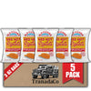 Old Vienna Of St. Louis Red Hot Riplets Hot Bbq Chips 3Oz Bags (5 Pack) By Tranadaco