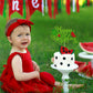 Ephlyn Glitter Watermelon Cupcake Topper - Happy Birthday Cake Decoration for Kids' Parties - 1 Pack