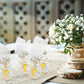 Chunful 24 Set Baptism Wedding Almond Candy Favors for Guests Include Ring and Tulle Bag DIY Almond Candy Souvenirs Italian Wedd