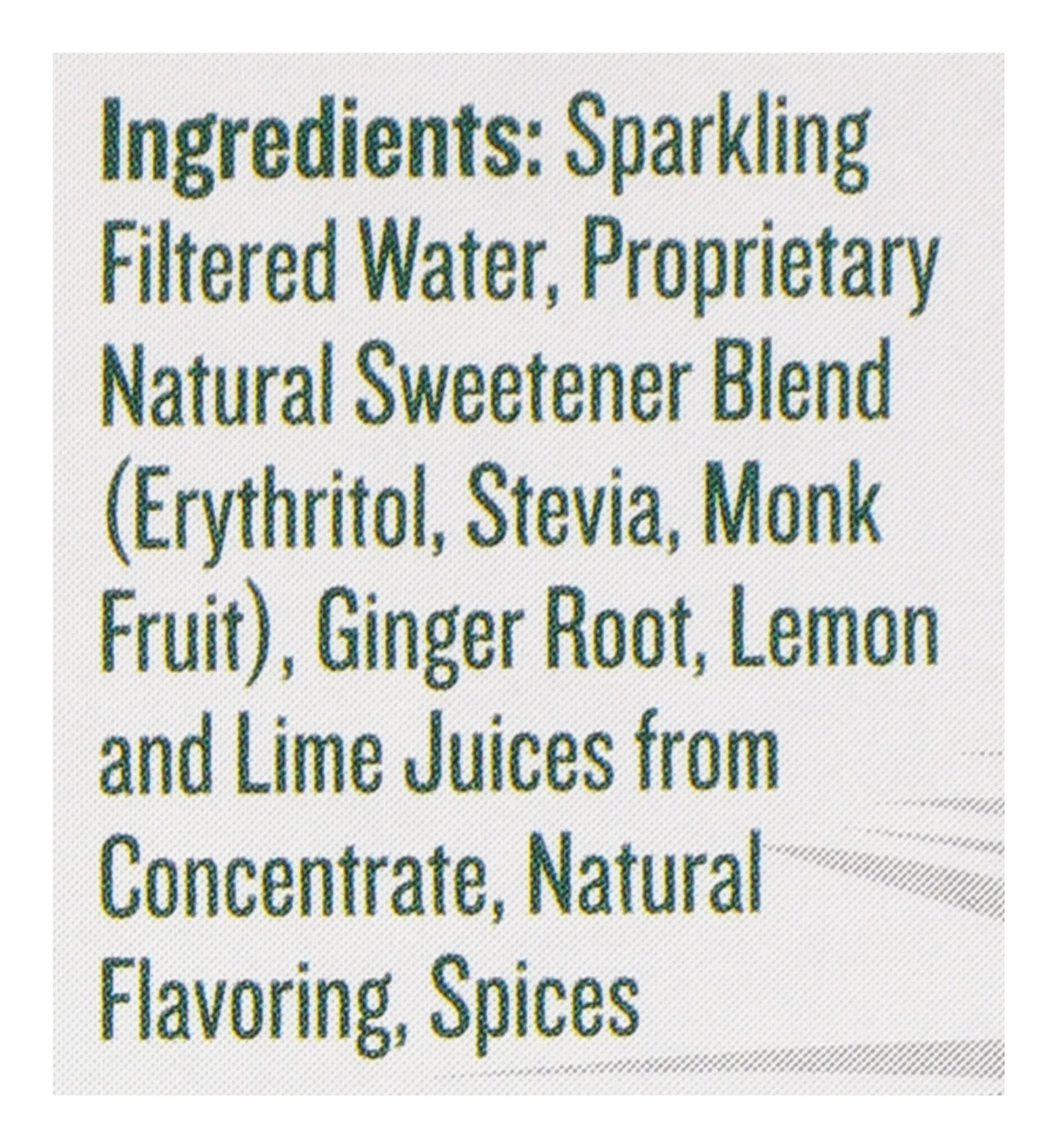 Reeds Ginger Brew Soda, Zero Sugar, 12 Fl Oz, 4 Pack