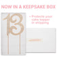 Crystal Creations 13 Cake Topper - Premium Rose Gold Metal, Sparkly Rhinestone Decoration, 1 Count, Model 8541798392