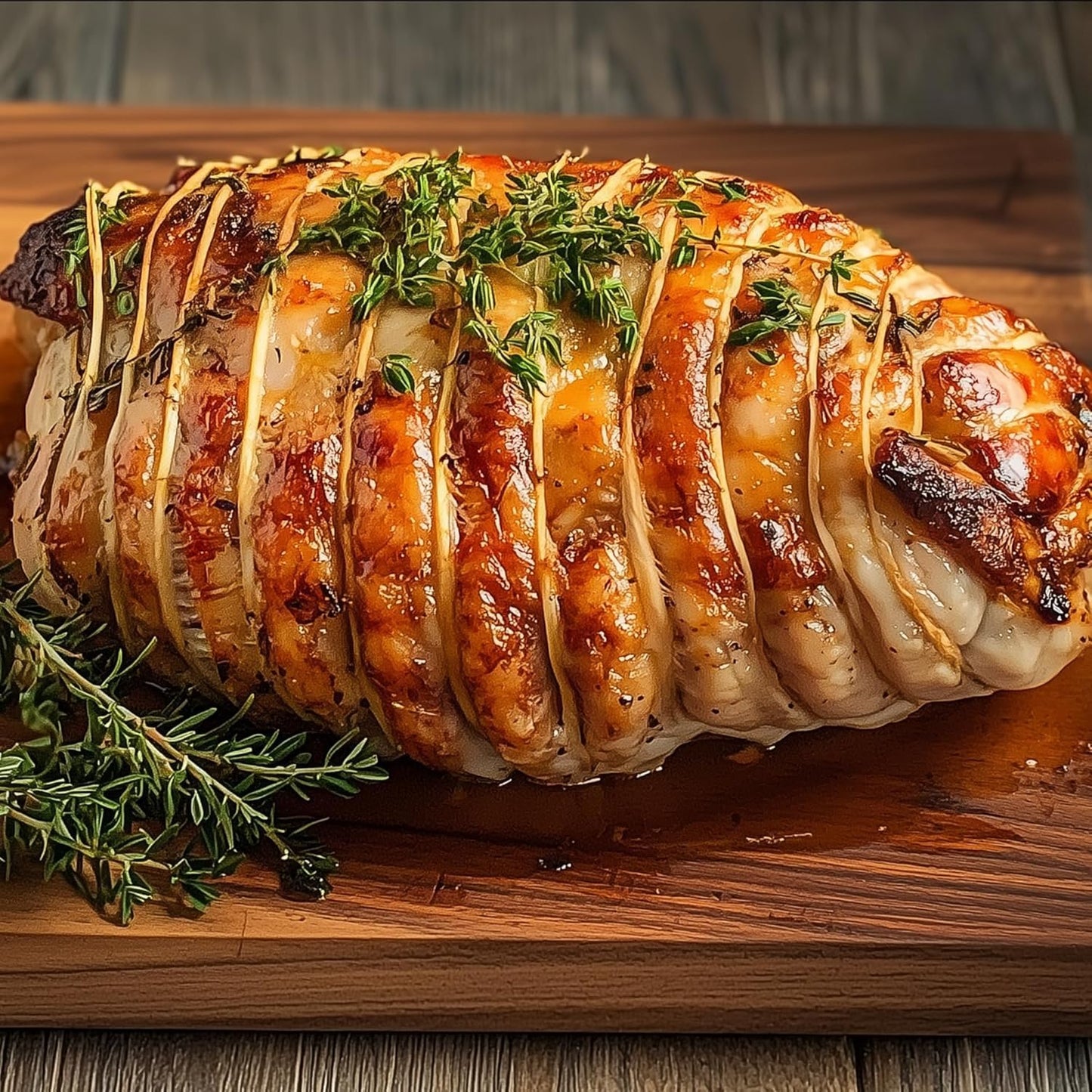 Creole Food Turducken (Boudin, 14lb) - Gourmet Stuffed Poultry Delight - Pre-Seasoned and Ready for Cooking to Simplify Your Hol