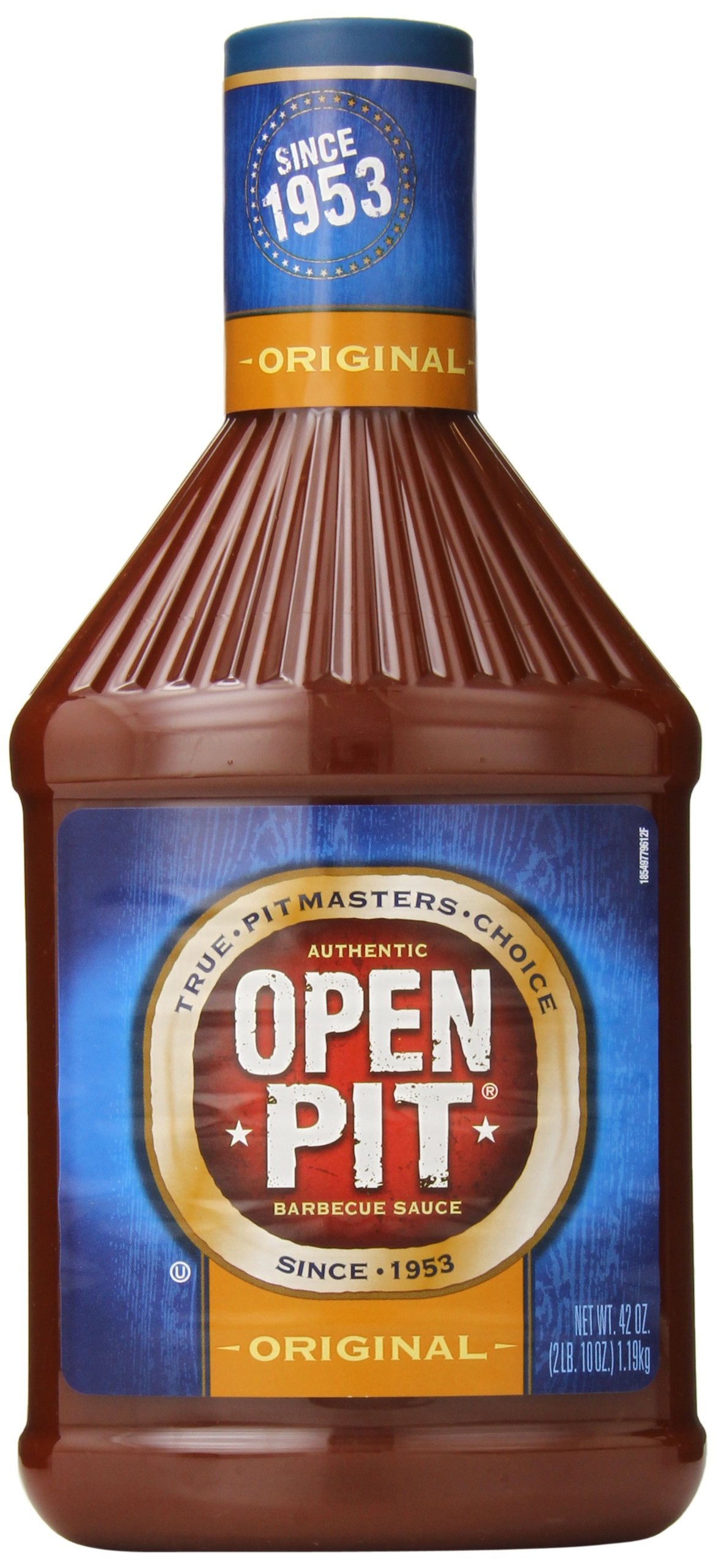 Open Pit Blue Label Original Barbecue Sauce, Value Size, 42 oz. (Pack of 6)