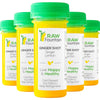 20 Ginger Shots With Lemon 2Fl Oz, Vitamin C, Raw And Cold Pressed, Unpasteurized, Boosts Immunity, All Natural, No Artificial F