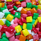 Chiclet Gum - 1 lb of Fresh Delicious Fruti Flavored Square Tab Crunchy Shell Chewing Gum