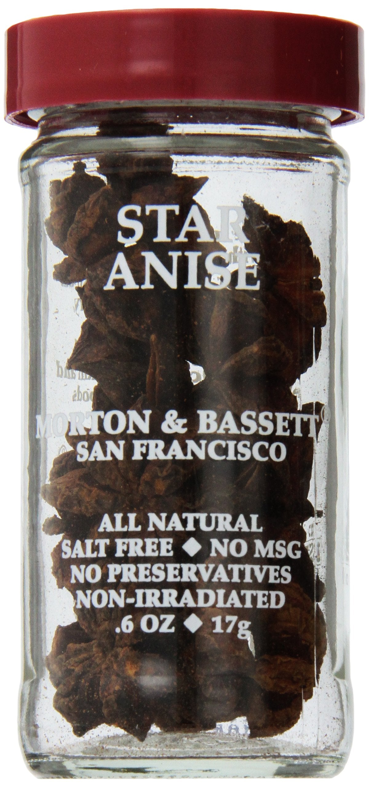 Morton & Bassett Anise Spice, 0.6-Ounce Jars, Pack of 3
