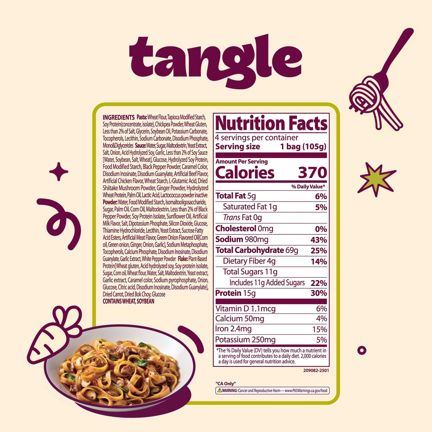 Tangle Bulgogi Alfredo Pasta Multi