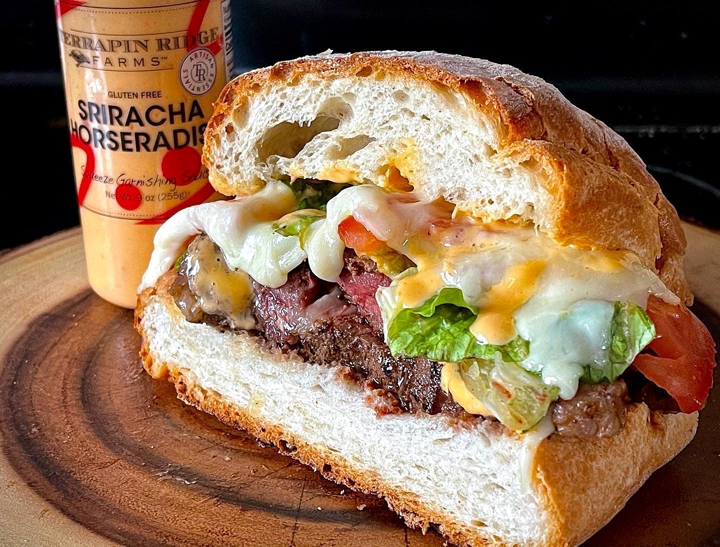 Terrapin Ridge Sriracha Horseradish Sauce - Bold & Spicy - 8.5 oz, Gluten-Free, Keto Friendly, Red