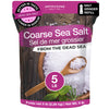 Aromasong Coarse Sea Salt For Grinder Refill - 100% Pure & Natural Dead Sea Salt Coarse Grain Bulk 5 Lb. Packaging May Vary