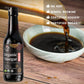 YUHO Organic Black Vinegar Organic Cereals Fermentation Chinkiang Vinegar USDA EU Organic, Less Salt, Kosher, No Artificial Add,